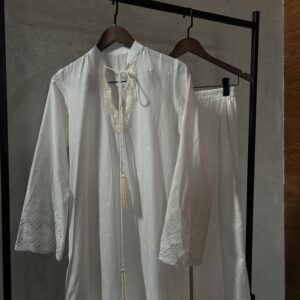 pearl embroidered set